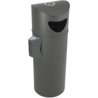Corbeille urbaine Oslo 75L pratique