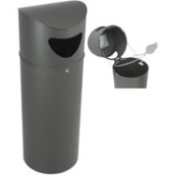 Corbeille urbaine Oslo 75L robuste