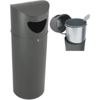 Corbeille urbaine Oslo 75L sécurisée