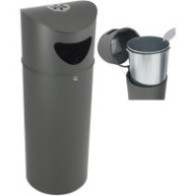 Corbeille urbaine Oslo 75L sécurisée