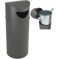 Corbeille urbaine Oslo 100L sécurisée