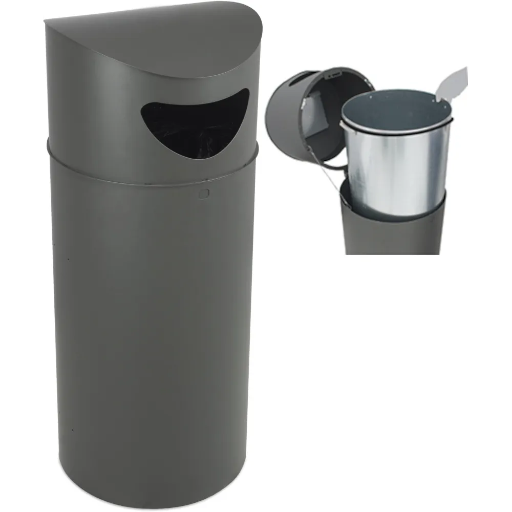 Corbeille urbaine Oslo 100L sécurisée Corbeille urbaine Oslo 100L sécurisée