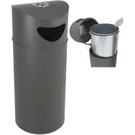 Corbeille urbaine Oslo 100L sécurisée