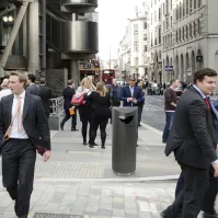 Corbeille tri-sélectif 75L moderne