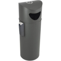 Corbeille tri-sélectif 75L cendrier