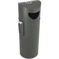 Corbeille tri-sélectif 75L cendrier