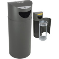 Corbeille Oslo recyclage 75L ergonomique