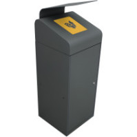 Poubelle tri 95L clapet support