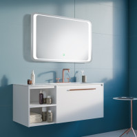 Zone LED miroir
