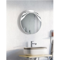 Miroir cylindrique LED Soleil