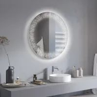 Miroir sur mesure pendule