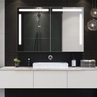 Armoire à miroir LED personnalisable - Ruke
