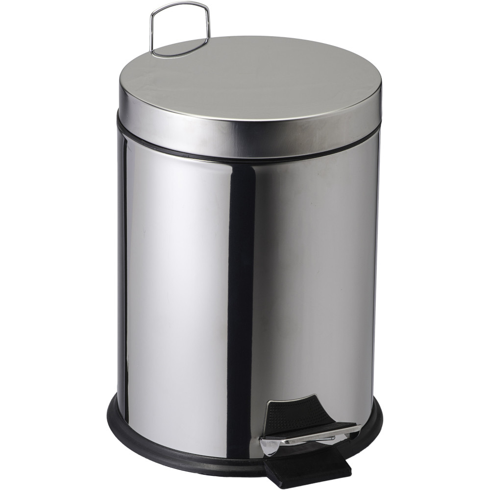 Petite poubelle à pédale inox 5 litres Petite poubelle à pédale inox 5 litres