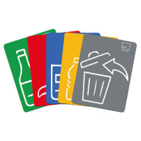 Lot de pictogramme magnétique inclus