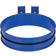 Support sacs-poubelles mural 100 litres bleu