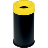 Couvercle jaune antifeu pour poubelle Grisu VIP Color