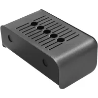 Cendrier mural extérieur acier 1 5 litre avec grille éteignoir