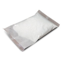 Cendrier noir sur pied avec poubelle acier 17 litres vue profil