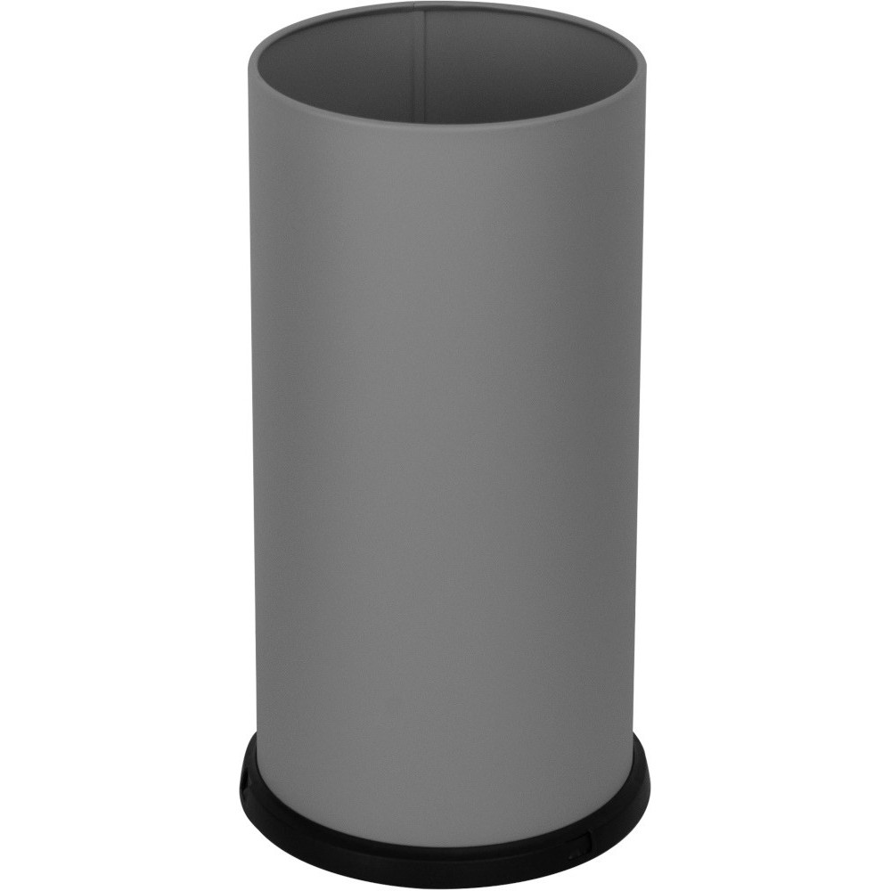 Porte-parapluie gris en acier avec bac imperméable pour bureau