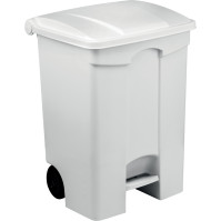 Conteneur mobile à pédale 70 litres avec couvercle