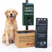 liasse sacs gants 3 perçages animo concept 35,5 x 20,5 cm