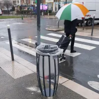 Corbeille Vigipirate extérieure