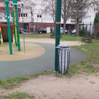 Corbeille Vigipirate de parc