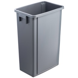 Bac gris pour poubelle tri sélectif 60 litres