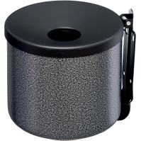 Cendrier Mural En Acier Inoxydable Noir - Fermé, Anti-odeur - Pour Extérieur, Toilettes, Bar, Maison - Dimensions 13x10x3,5cm