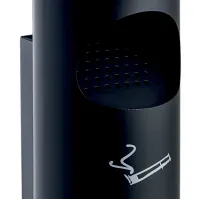 Cendrier colonne anti-vandalisme