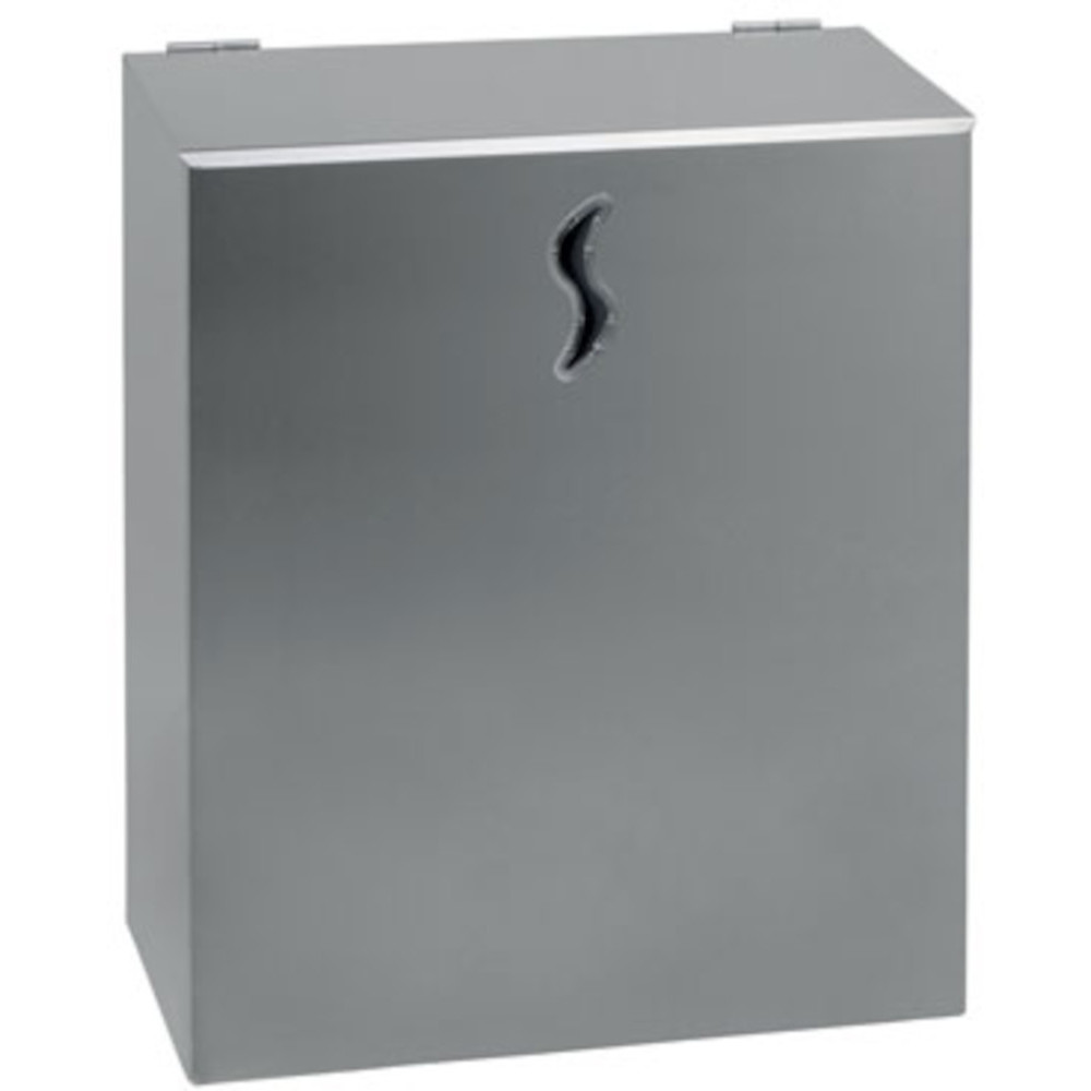 Petite poubelle sanitaire 10 litres inox Petite poubelle sanitaire 10 litres inox