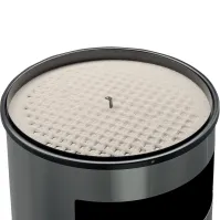 Cendrier à sable avec corbeille 50L
