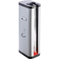 Cendrier corbeille luxe cuivre massif à poser 16 litres