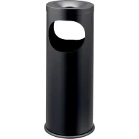 Cendrier corbeille luxe acier à poser 19 litres