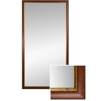Joli miroir avec encadrement bois