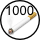 Cendrier capacité de 1000 cigarettes