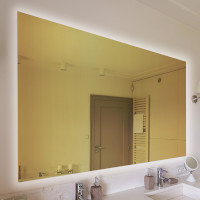 Miroir rétroéclairé